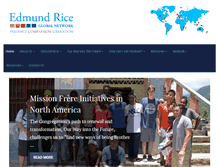 Tablet Screenshot of edmundrice.net